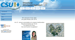 Desktop Screenshot of csu-mittelstetten.de